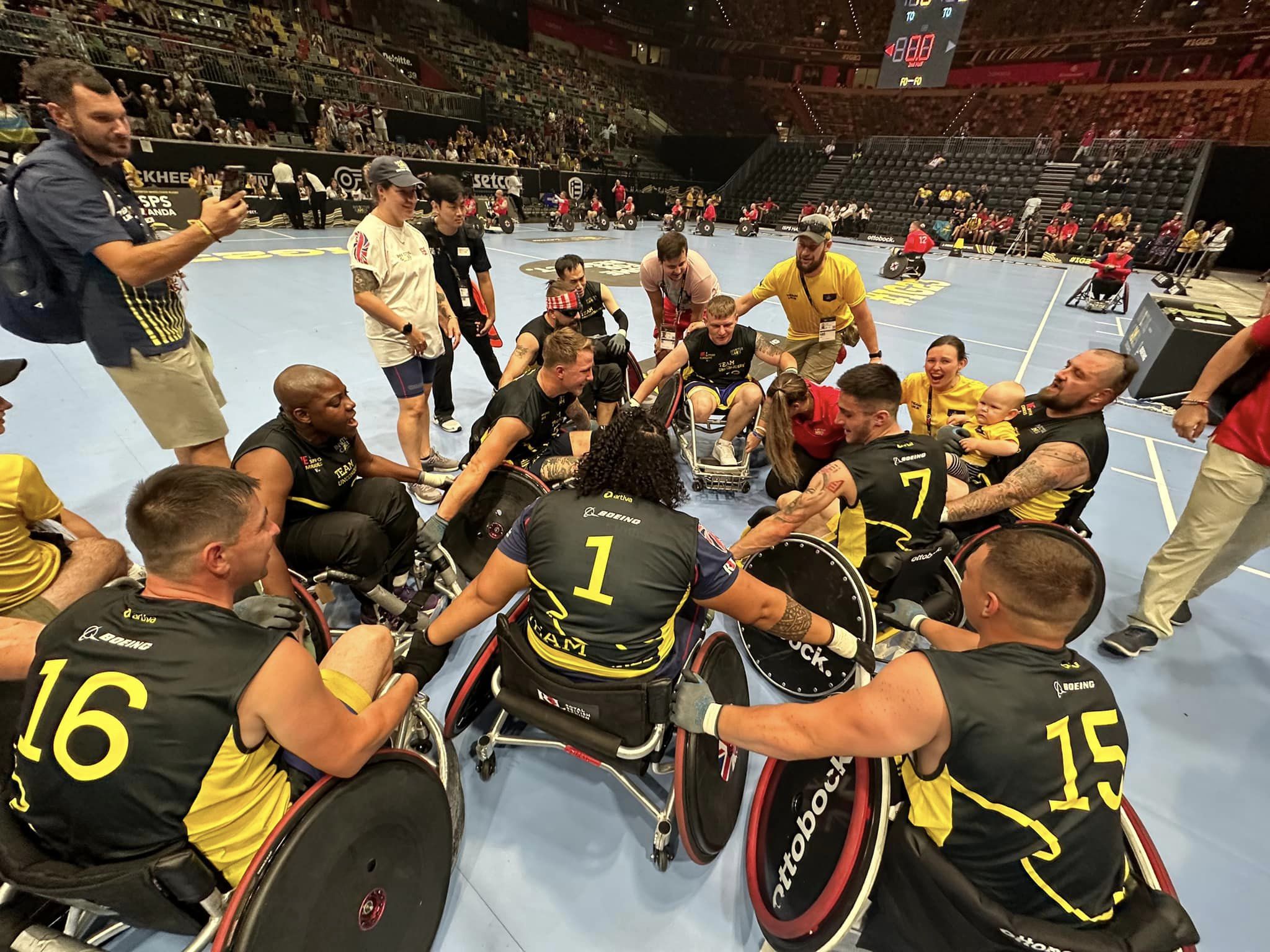 On the first day of the 2023 Invictus Games, the Ukrainian national team secured six medals