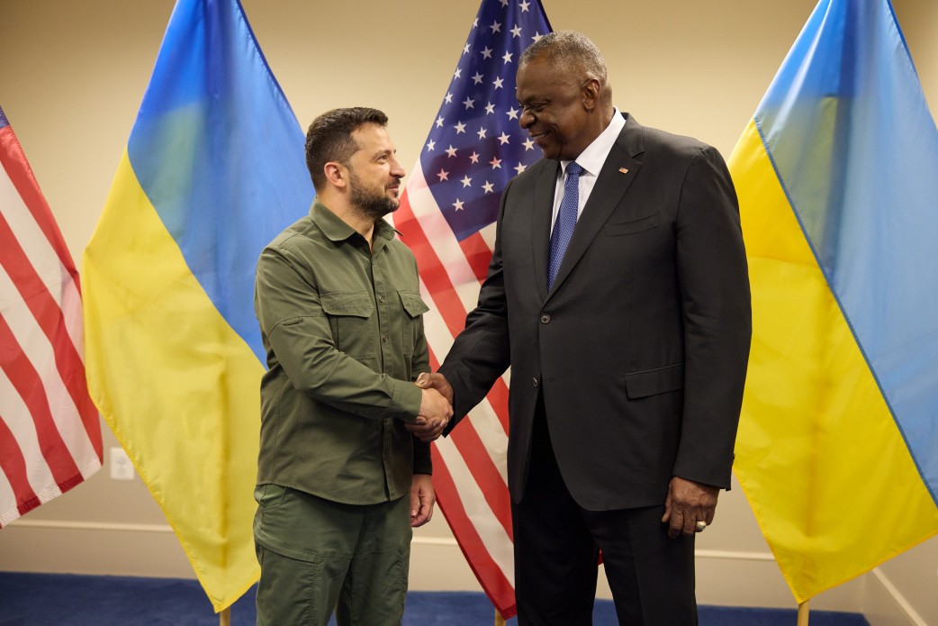 President of Ukraine had a meeting with the U.S. Secretary of Defense at the Pentagon