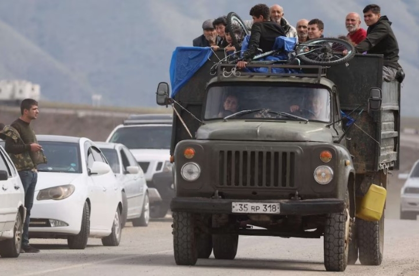 Almost 30,000 people have left from Karabakh to Armenia in two days