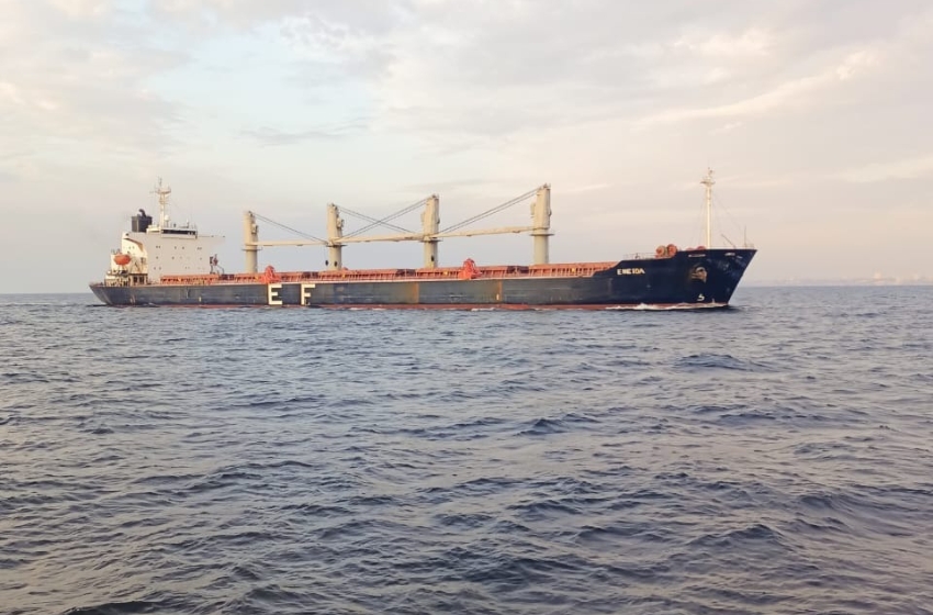 Three more ships with agricultural products and iron ore have departed from Ukrainian ports