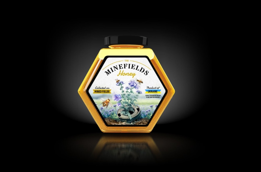 The Minefields Honey project will help raise funds for demining efforts in Ukraine