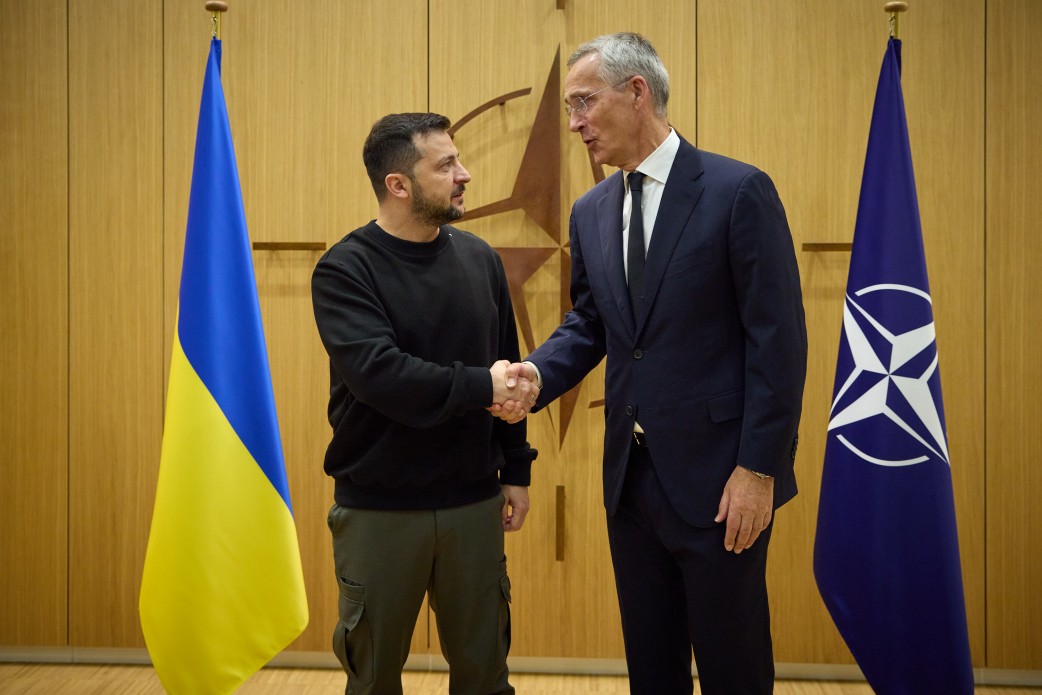 President of Ukraine meets with NATO Secretary General