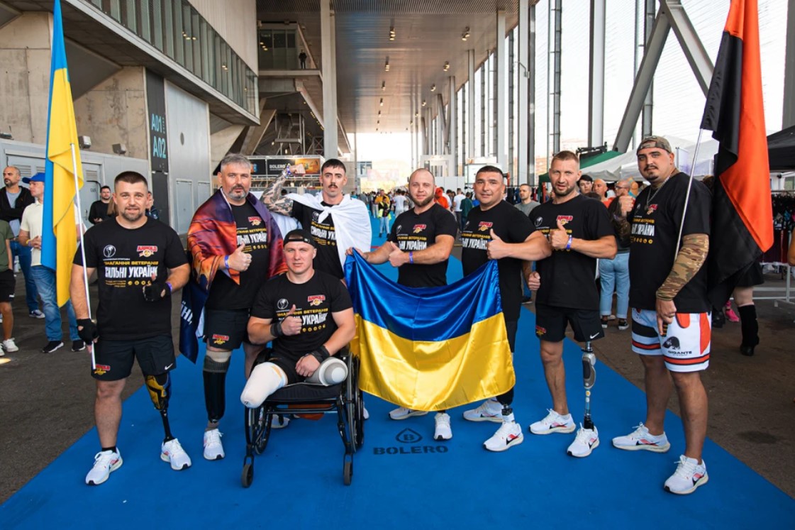Ukrainian war veterans set a world record at Arnold Schwarzenegger's Classic Europe Festival