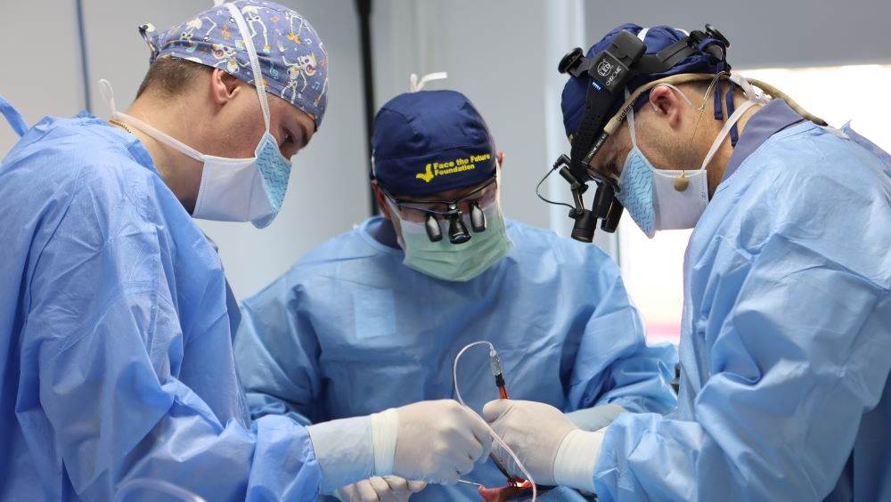 Surgical procedures aimed at facial reconstruction for military personnel have started in Ukraine