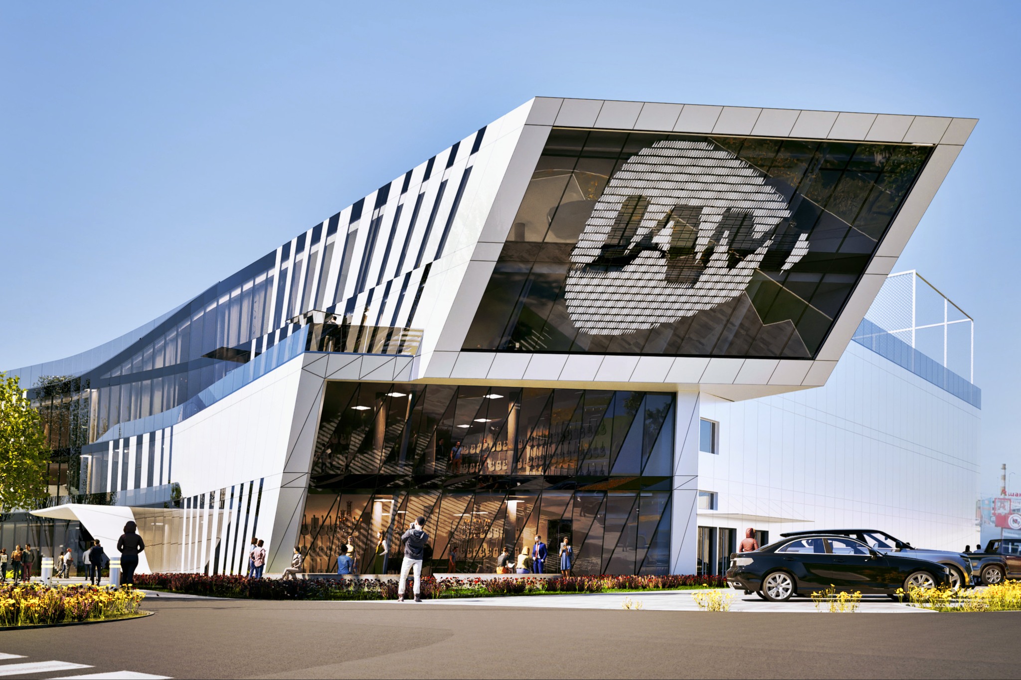 Architects from Aranchii Architects have designed the headquarters of the company Jam in Kyiv