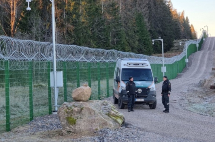 Finland has completed the construction of a test section of a fence on the border with Russia