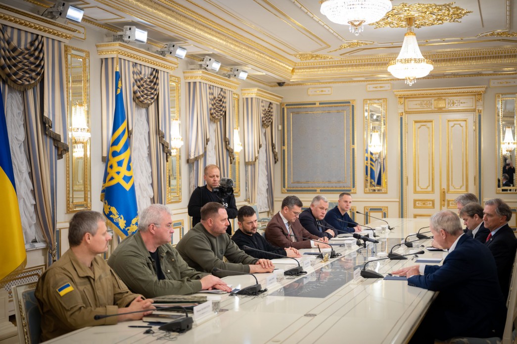 President of Ukraine holds meeting with delegation of U.S. congressmen