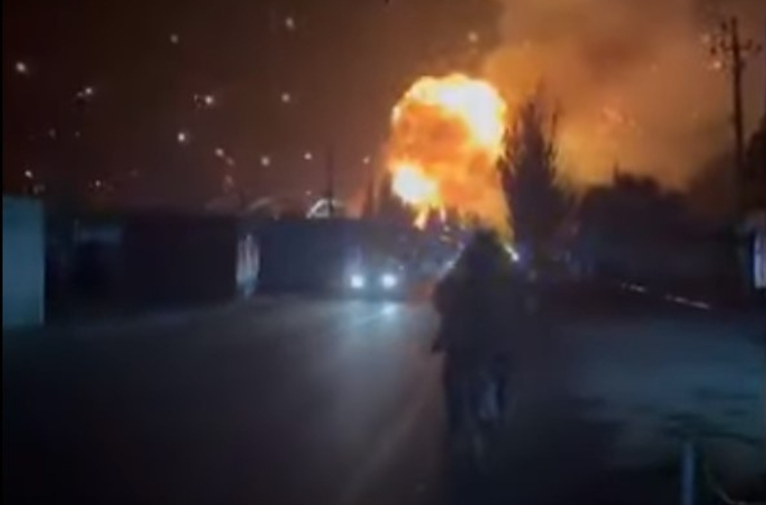 A Russian ammunition depot exploded in Donetsk region