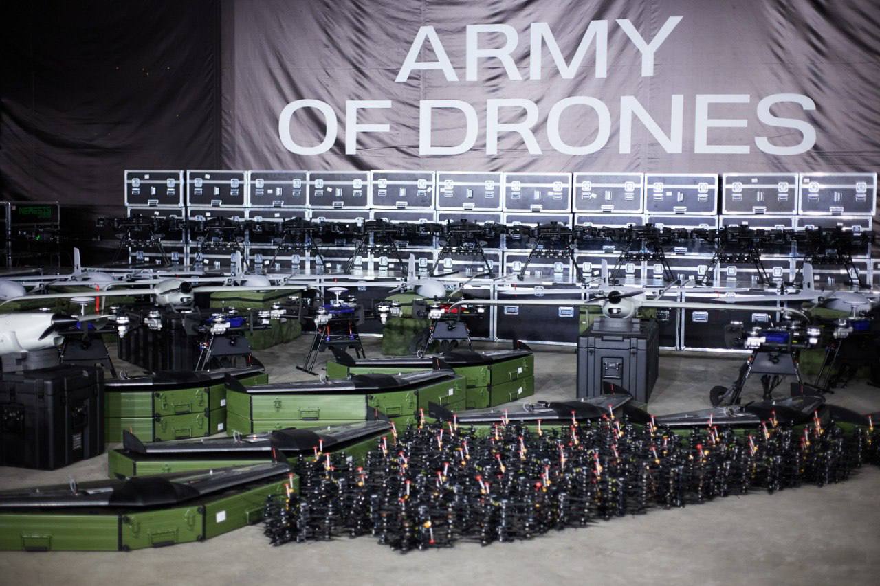 "Army of Drones" has purchased over 2,000 Ukrainian drones for the Armed Forces of Ukraine