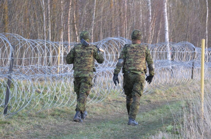 Estonia is accelerating the construction of barriers along its border with Russia due to the threat of an influx of migrants
