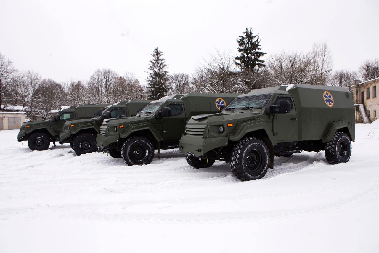 Ukraine has already received 11 Gurkha armored vehicles