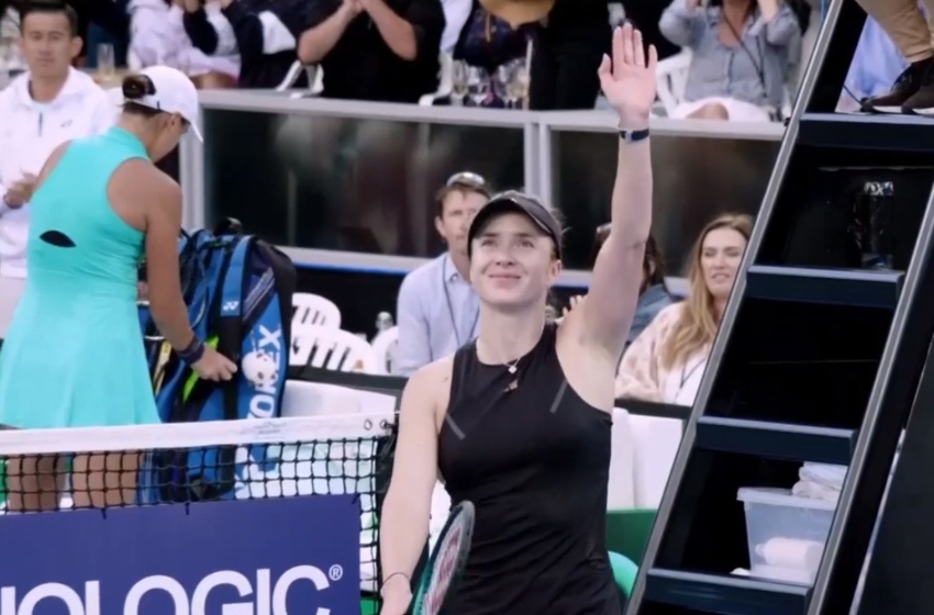 Elina Svitolina secured her spot in the first final of the 2024 season