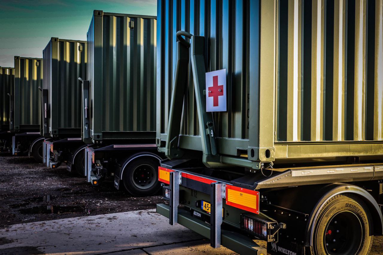 The Netherlands have already handed over 8 field hospitals to the National Guard of Ukraine
