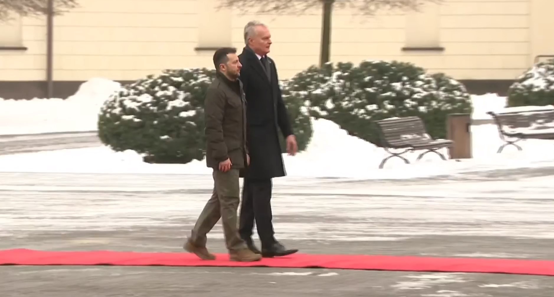 Zelensky met with the President of Lithuania in Vilnius