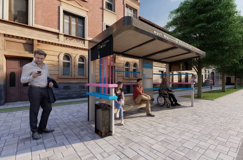 Mykolaiv plans to develop branded catalog for Bus stops, Urban furniture, and Children's playgrounds