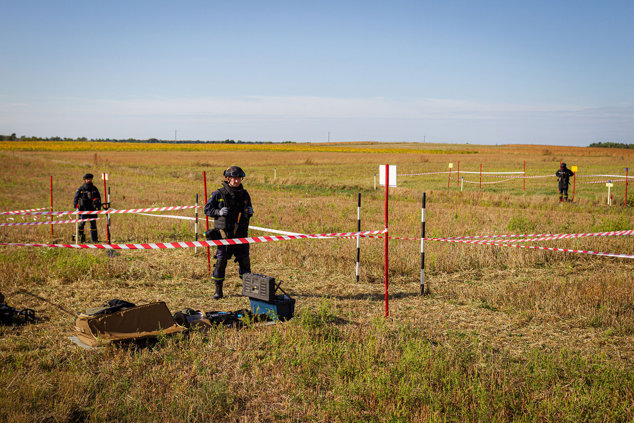 The government continues to work on pricing for demining services