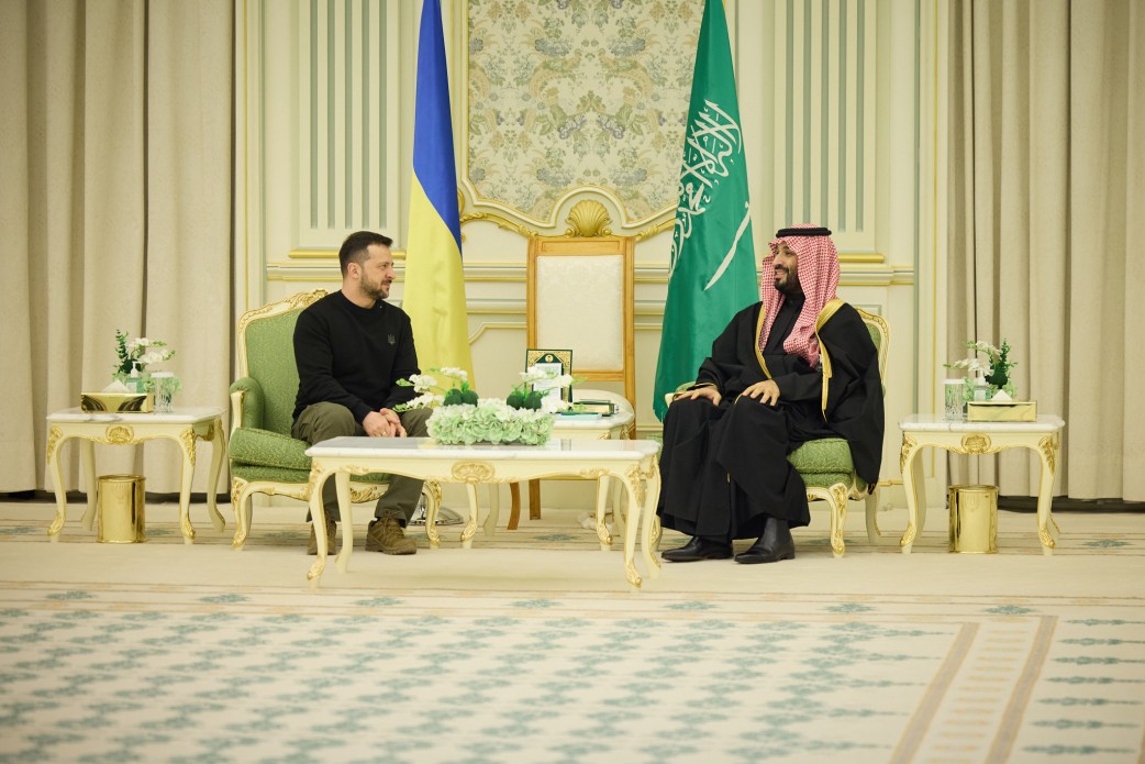 Volodymyr Zelensky met with Crown Prince Mohammed bin Salman Al Saud in Saudi Arabia