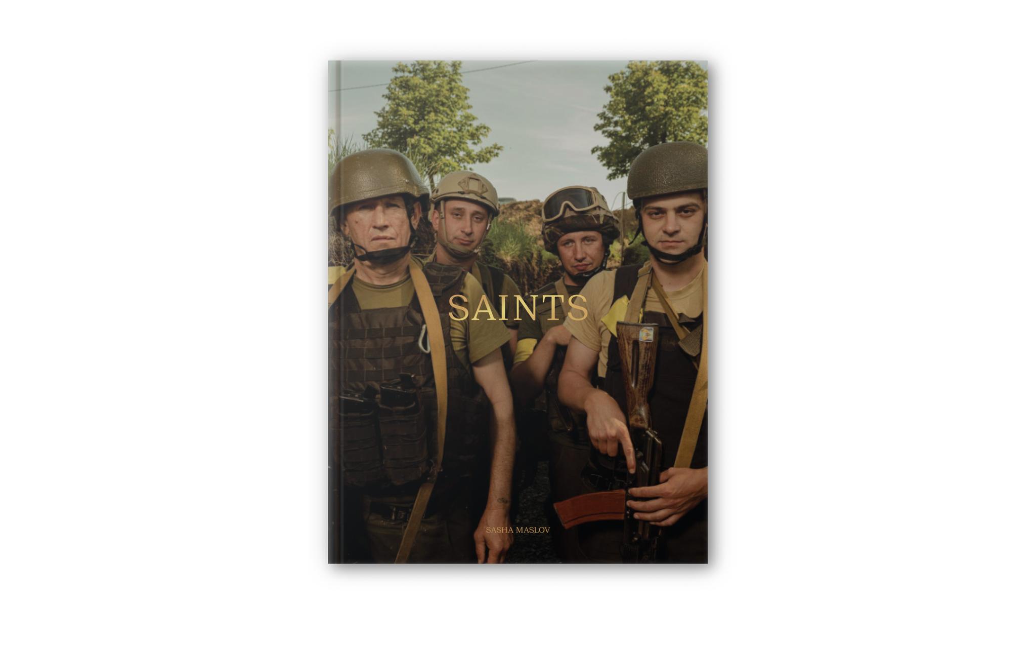 Saint Javelin and Sasha Maslov have created a photobook featuring stories of soldiers