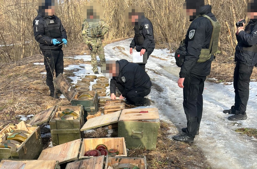 A bunker containing ammunition for Russian sabotage groups was discovered in Sumy region