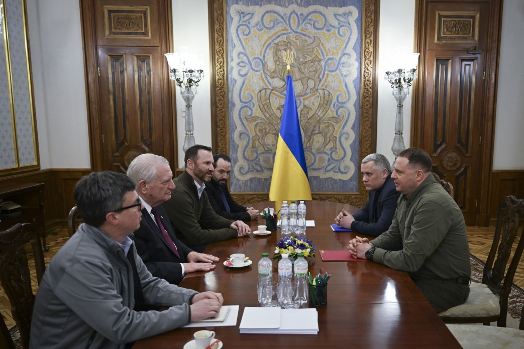Andriy Yermak met with the delegation of the Hudson Institute