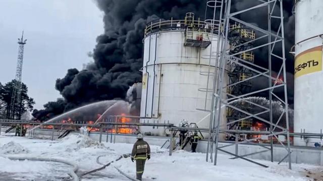 Attacks on oil refineries have forced the Kremlin to impose a ban on gasoline exports, according to British intelligence