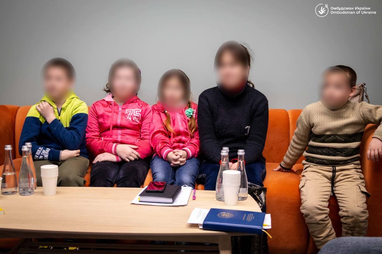 Ukraine has returned another five children from the occupied territories