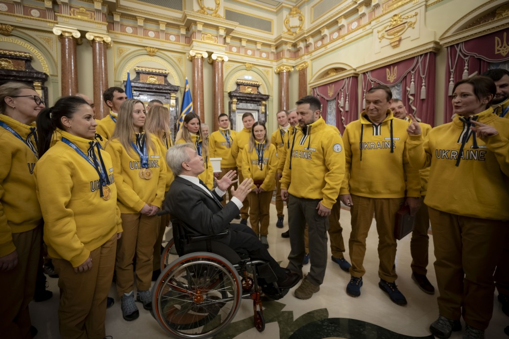 The President honored the Deaflympics athletes who secured the top spot in the overall team medal count at the Winter Games