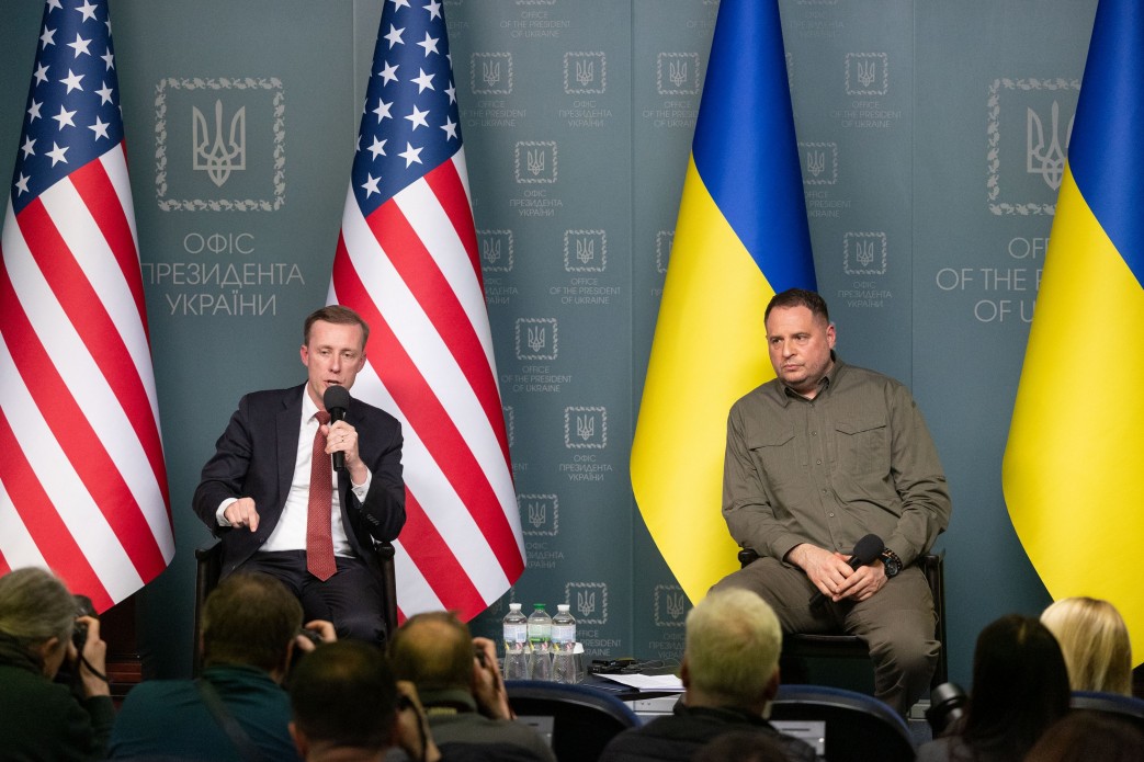 Andriy Yermak and Jake Sullivan discussed further U.S. support for Ukraine and preparations for the Global Peace Summit