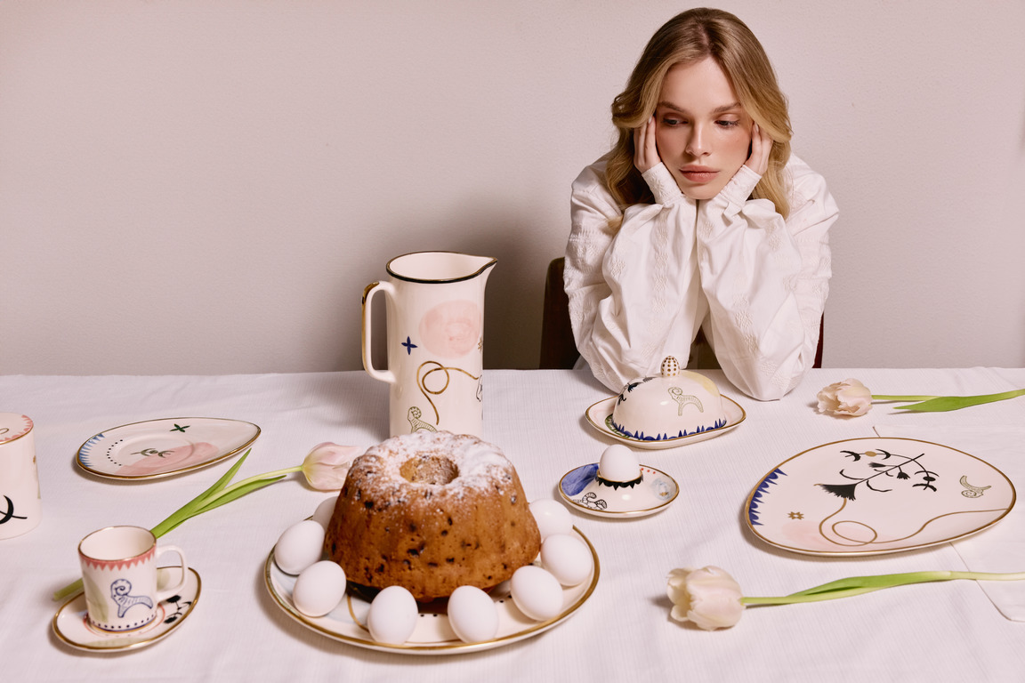 Gunia Project's new ceramics collection brings Easter aesthetics to life with festive designs