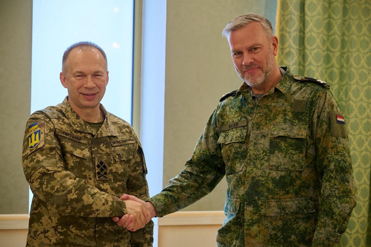 Ammunition and Air Defense: Syrskyi discussed the main needs of the Armed Forces with the NATO delegation