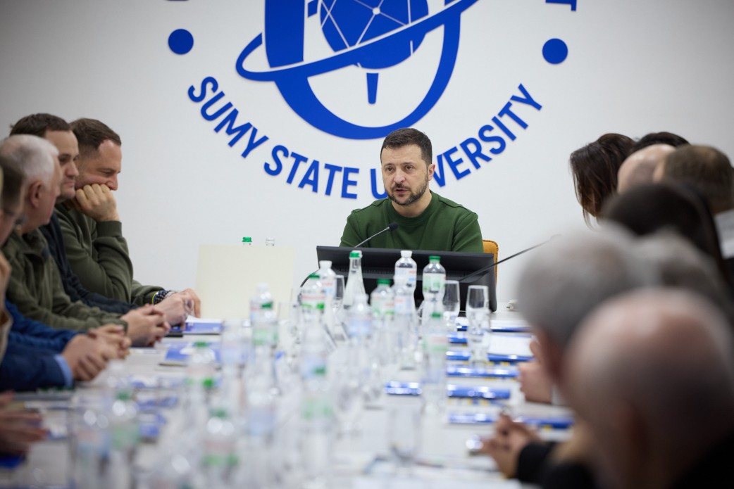 У Сумській області Президент зустрівся з підприємцями – учасниками платформи «Зроблено в Україні».