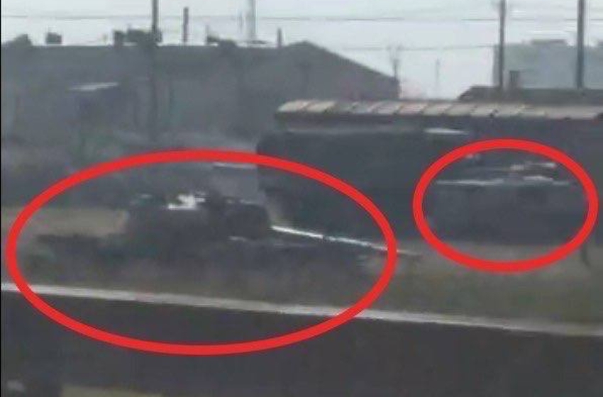 ATESH: Russian forces have transferred a tank battalion to Crimea