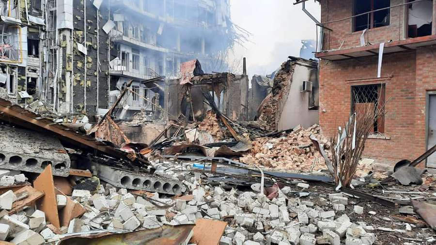 In Kharkiv, almost all critical infrastructure has been destroyed