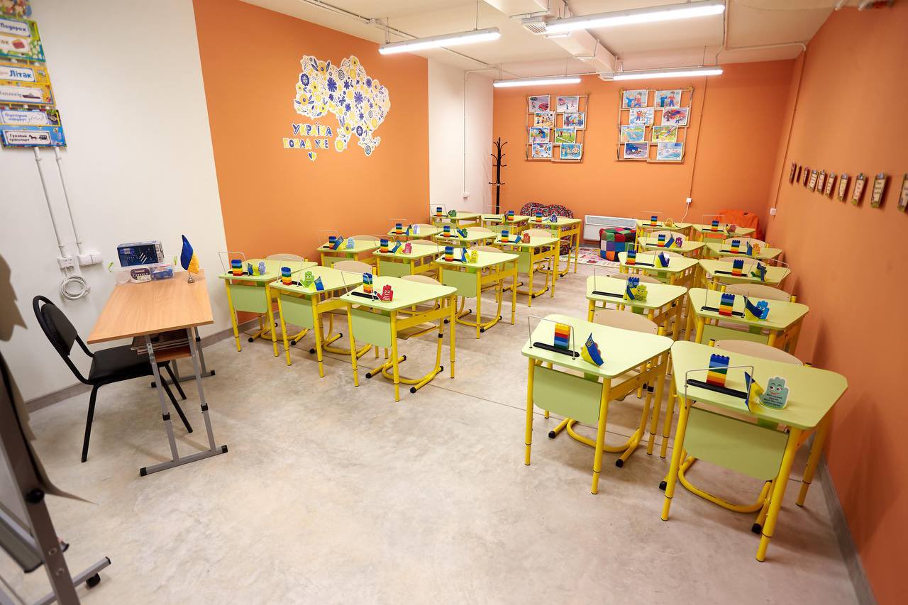 In Kharkiv, the first underground school in the city has been built