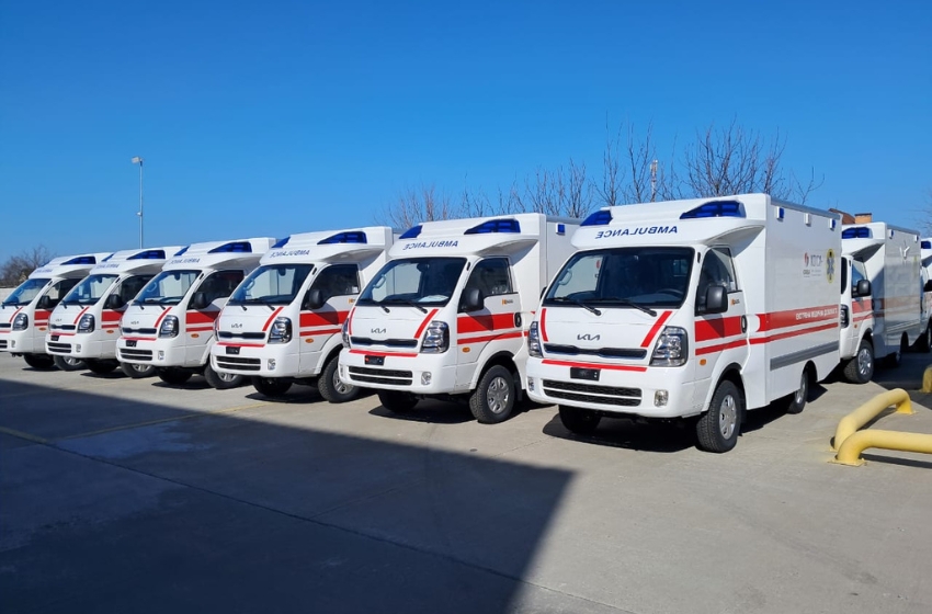 Ukraine has received 70 ambulance vehicles from the Government of Korea