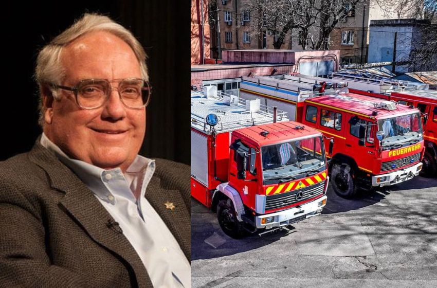 Odessa Fire Brigade received 4 trucks from Howard Buffett Foundation