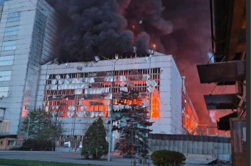 The Trypillia Thermal Power Plant has been completely destroyed due to strikes by Russia