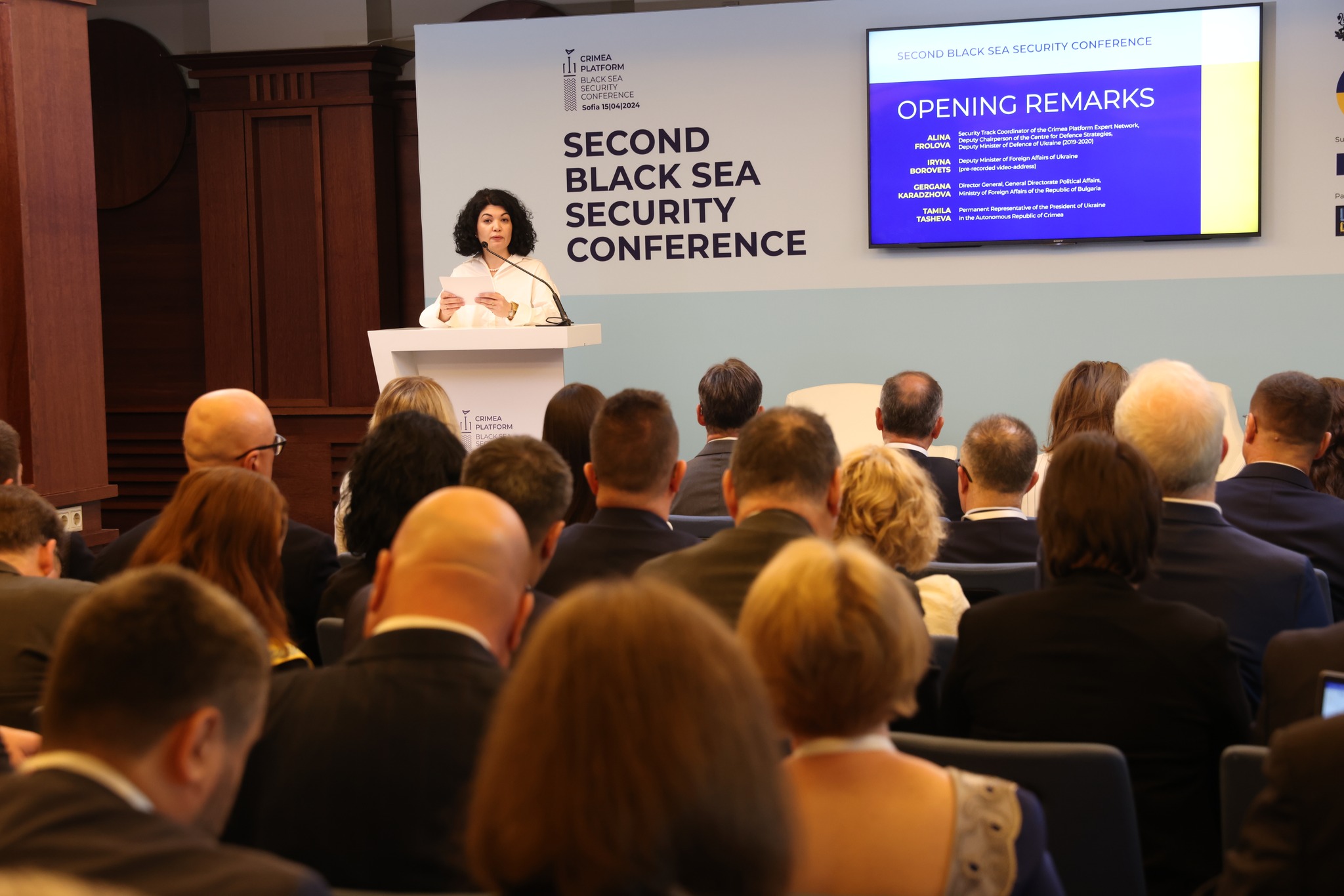 The second Black Sea Security Conference of the Crimean Platform has kicked off in Bulgaria