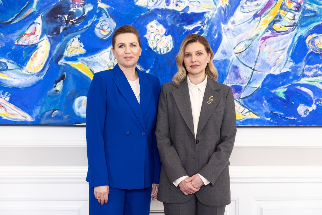 Olena Zelenska: Denmark Sets an Important Leadership Example of Support for Ukraine in All Spheres