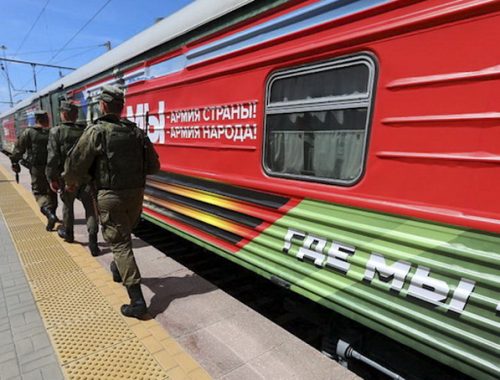 Defence Intelligence: The spring draft numbers are falling in Russia - Moscow has sent propaganda trains to the regions