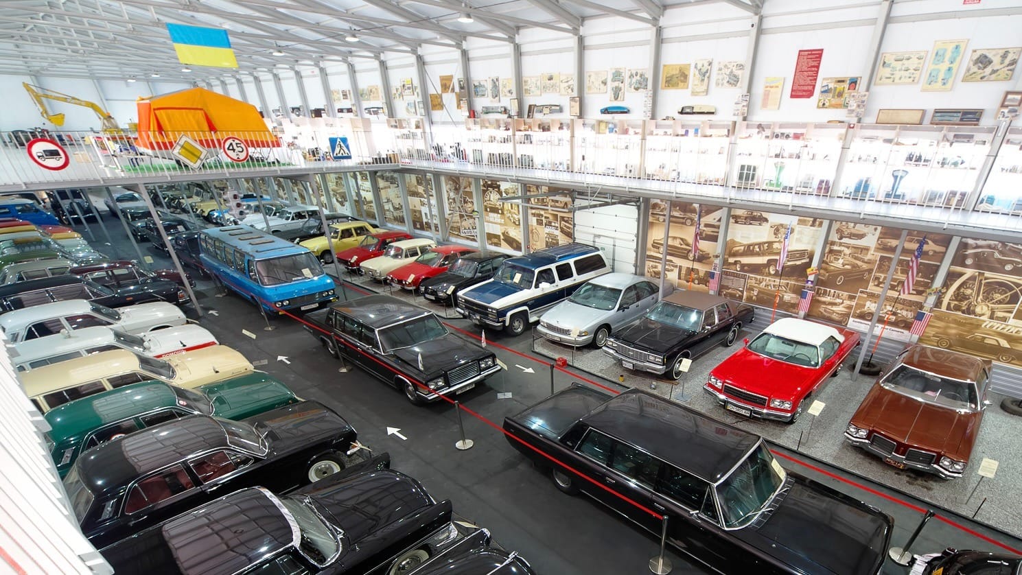 In Kyiv, the city's only museum of retro technology, "Wheels of History," was opened