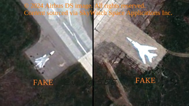 Satellite images have revealed the number of bombers at the Russian airfield Mozdok