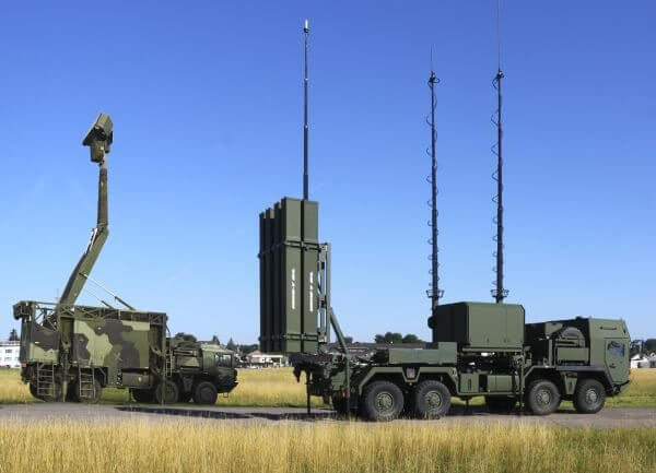 A new German IRIS-T air defense system has arrived in Ukraine