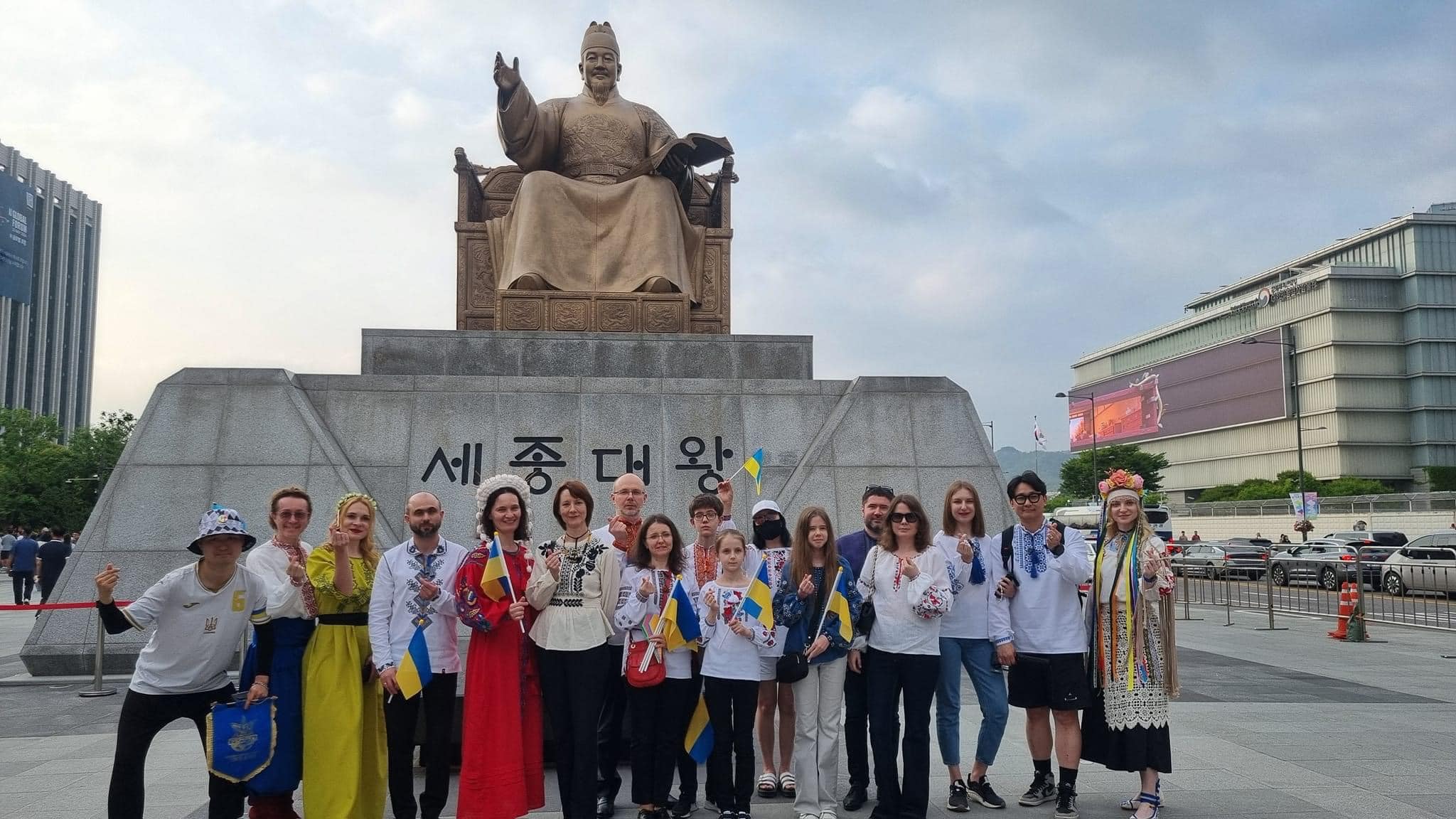 Ukraine was represented at the Seoul Friendship Festival