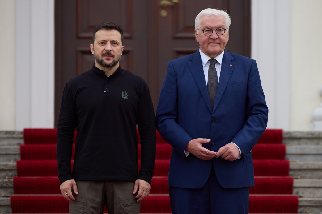 Volodymyr Zelensky met with the President of Germany, Frank-Walter Steinmeier