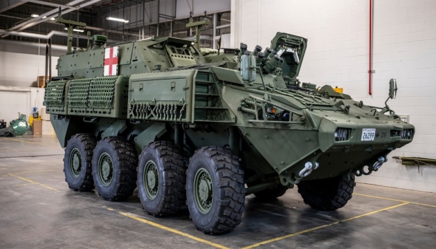 Canada sends first medical armored personnel carriers to Ukraine