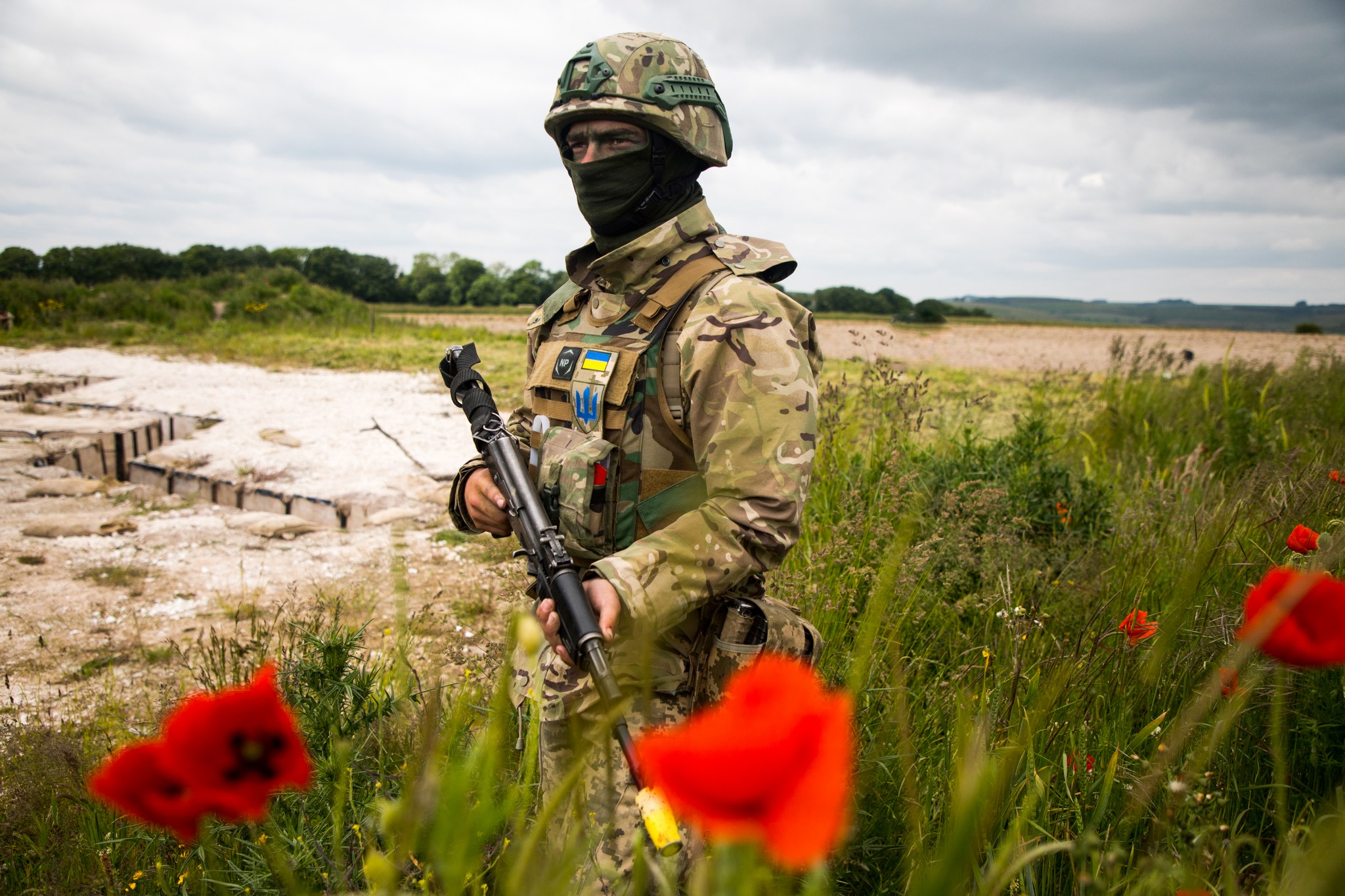 Ukrainian troops undergo intensive training in UK under operation INTERFLEX