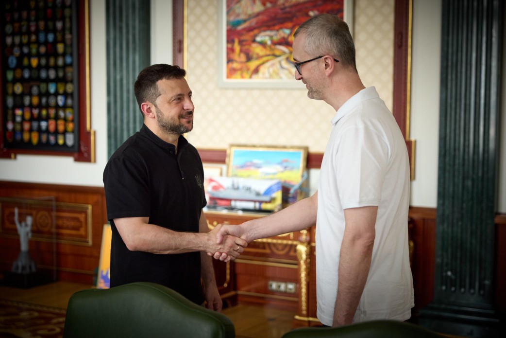 The President met with Nariman Dzhelyal, released from Russian captivity