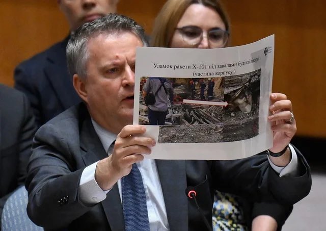 Sergiy Kyslytsya at the UN Security Council regarding the strike on Okhmatdyt hospital: "Russia is like cancer, only worse