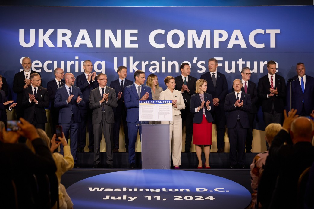 Endorsement of the Ukraine Compact Marks the Solemn Conclusion of the NATO Anniversary Summit